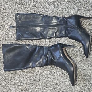 ❤️‍🔥 Marco Grigiarancio Black Leather Boots